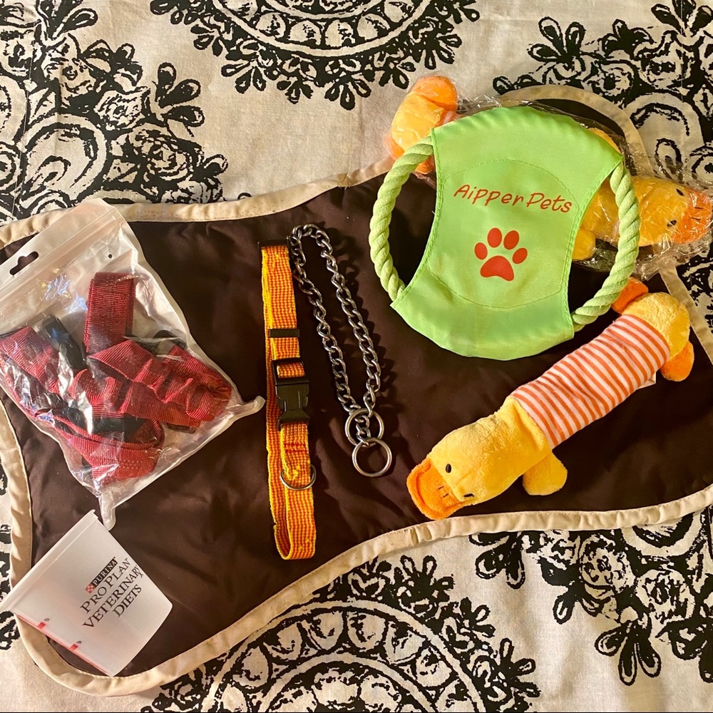 🐶 Dog Supplies Bundle! 🐾 Toys, Collars & More!🦴
